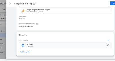 Set a Trigger in Google Tag Manager